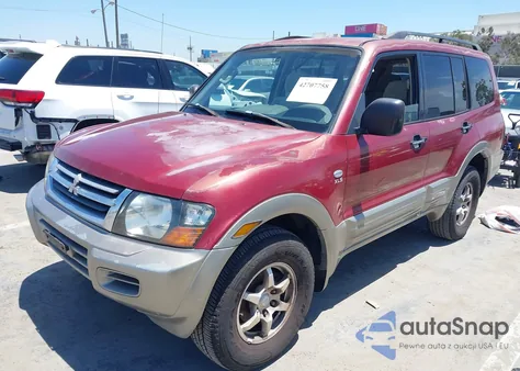 2002 Mitsubishi Montero Xls из США, поврежденный, VIN JA4MW31R32J030647